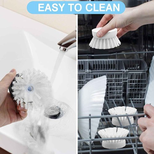 6 Pack Soap Dispensing Palm Brush Refills, Palm Brush Replacement Head