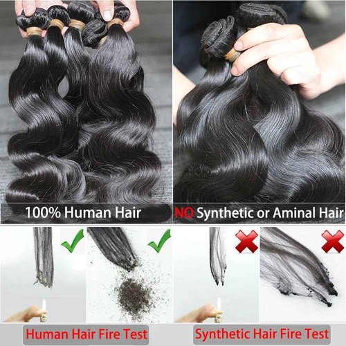 20 Inch Bundles Human Hair 12A Brazilian Body Wave Bundles Natural Black Body Wave Bundles Human Hair Extensions Full And Thick