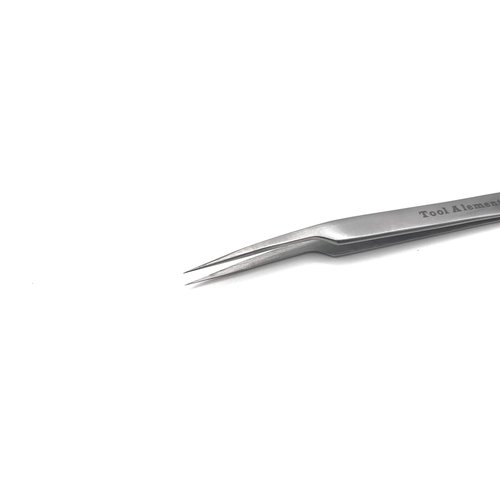 Tool Alement Canadian Stainless Steel 14cm Point Straight Eyelash Tweezers M-PK14-8003