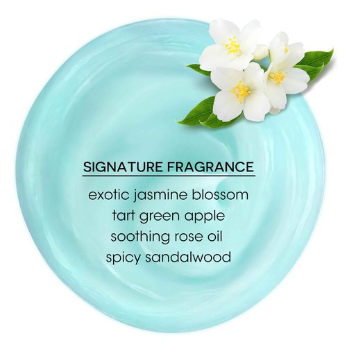 Bain de Terre Jasmine Moisturizing Conditioner, Rich Hydration for Dry Hair, with Argan & Monoi Oils, Paraben-Free, Color-Safe, Vegan, 33.8 Fl Oz