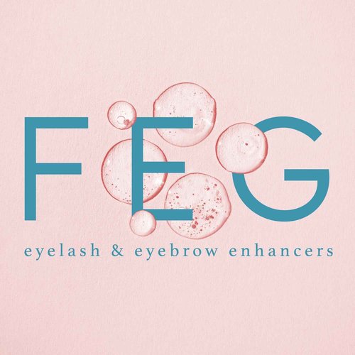 FEG Eyelash Enhancer Rapid Eyelash Growth Serum with Natural Ingredients | Lash Serum for Growing Naturally Thick, Full, and Long Eyelashes | Stimulates Natural Eyelash Growth | 3-Pack of 3ml Tubes