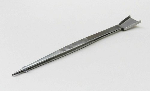 Diamond Tweezer with Scoop For Stones Bead Work Gemologist Tweezers Shovel End By JTS