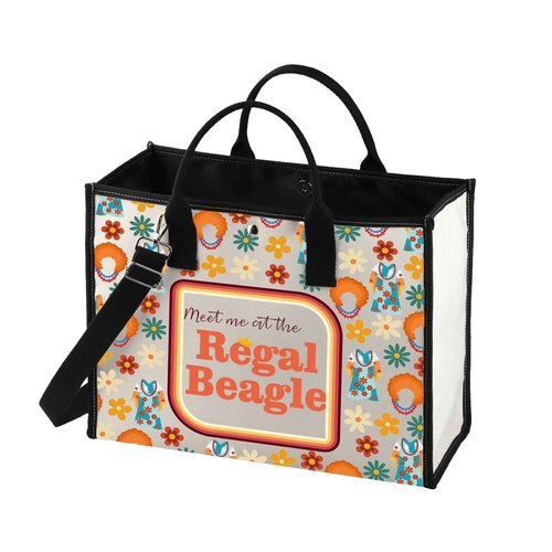 MNIGIU TV Show Inspired Gift HR Tote Bag TV Show Lover Gift T-V S-how Fans G-ift (Meet me TB)