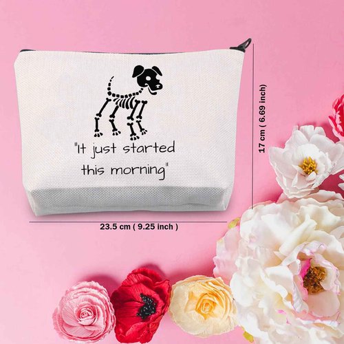 TSOTMO Veterinarian Gift Veterinary Zipper Pouch Makeup Bag Gift Vet Appreciation Gift Thank Gift Vet Tech Gift Rescuing Animal Gift (started)