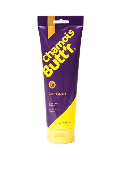 Chamois Butt'r Coconut Anti-Chafe Cream, 8 Ounce Tube & Her' Anti-Chafe Cream, 8 ounce tube