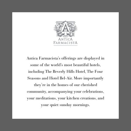 Antica Farmacista Home Ambiance Diffuser - Long-Lasting Reed Scent Diffuser - Luxury Room Freshener Gift - Santorini, 3.4 fl oz