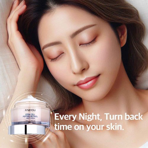 Fabyou Special Retinol Peptide Anti-Aging Korea Skin Care Night Care Set, Powerful Wrinkle Reduction & Skin Elasticity Boost with Retinol, Peptides| Fast Absorbing, Non-Sticky Formula for All Skin