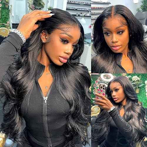 13 x 4 Lace Frontal Closure Body Wave Ear to Ear HD Lace Frontal Pre Plucked 100% Remy Human Hair Free Part 150% Density (13x4 lace closure, 18inch)