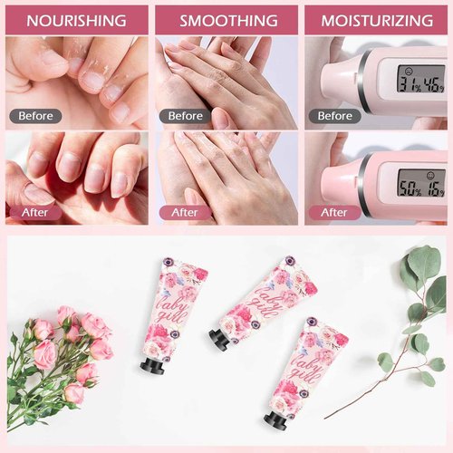 82 Sets Baby Shower Hand Cream Bulk, Baby Shower Favors for Guests, Mini Hand Lotion Bulk,Thank You Gift for Women Coworkers,Wedding Party Favors,Bridal Shower Favors for Girls With Organza Gift Bags