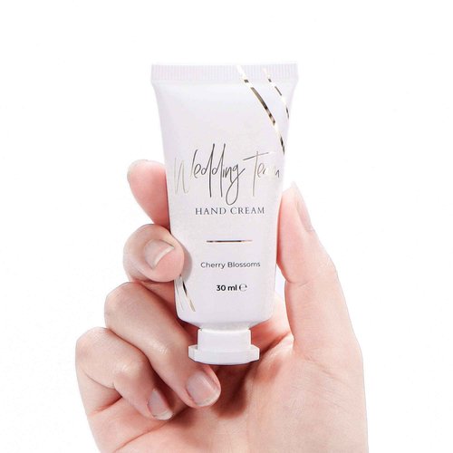 Pop Fizz Designs Wedding Team Hand Cream | Bridesmaids Proposal Gifts | Will You Be My Bridesmaid? | Bridal Shower Favors | Marble| 10 Pack