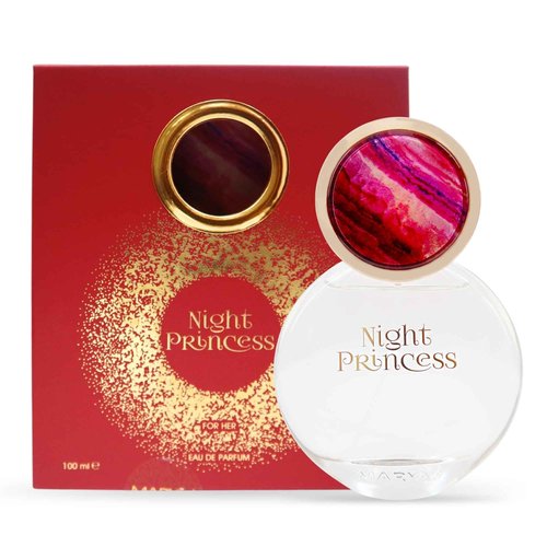Maryaj Night Princess - Long-Lasting Women's Perfume - Amber, Jasmine Perfume for Women - Eau de Parfum with Floral and Woody Fragrances - 3.4 oz.