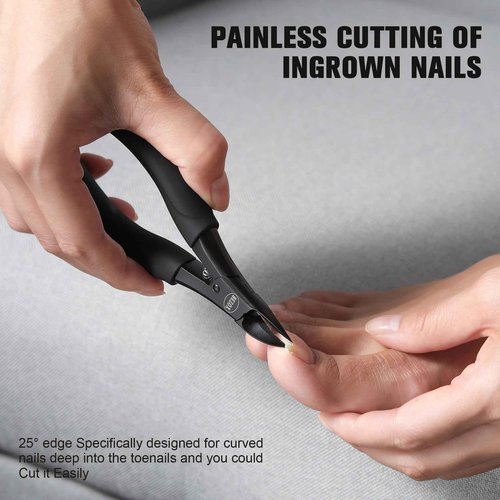 BEZOX Toenail Clipper for Seniors for Thick and Ingrown Toenails