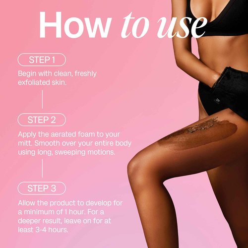 Bali Body 1 Hour Express Self Tan - Ultra Dark, Quick Drying Tanning Foam, Streak-Free Customizable Tanner | Suitable for All Skin Types, Vegan, Cruelty Free and Australian Made (127 ml/4.05 fl oz)
