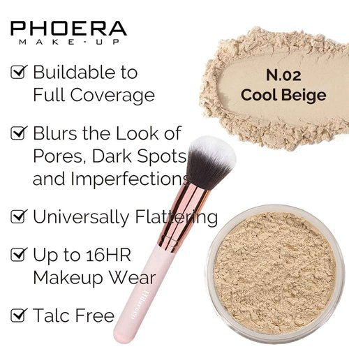 PHOERA Foundation,PHOERA Concealer,PHOERA Makeup Foundation Full Coverage, 3 Pcs Cream Contour Stick Makeup Kit, Shades with Highlighter Stick, Blush Stick and Bronzer Contour Stick