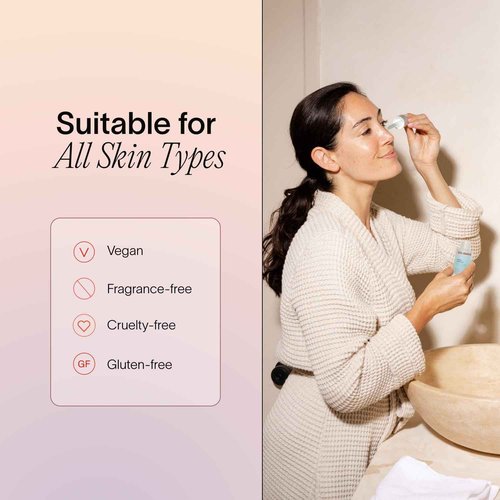 Solawave Renew Complex Red Light Therapy Activation Serum for Face & Neck | Pairs with LED Facial Wand Device | Hydrates & Plumps the Skin | Blue Tansy, Aloe Vera, Hyaluronic Acid (1 Oz)
