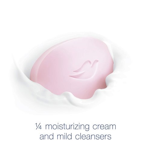 Dove Beauty Bar For Softer Skin Pink More Moisturizing Than Bar Soap 3.75 oz 20 Bars