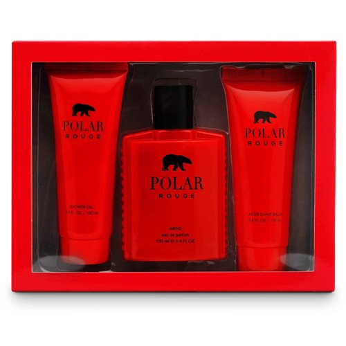Perfume for Men Gift Set – INSPIRED by A WORLD RENOWNED MEN'S PERFUME – Cranberry, Grapefruit, Italian Lemon, Warm Woods – Fresh, Spicy, Woody, Long-Lasting – Premium Mens Cologne 100ml x3