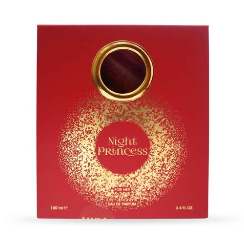 Maryaj Night Princess - Long-Lasting Women's Perfume - Amber, Jasmine Perfume for Women - Eau de Parfum with Floral and Woody Fragrances - 3.4 oz.