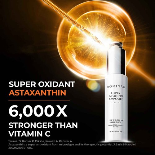 DOMINAS 10% Tranexamic Acid + 5% Mandelic Acid + 5% Niacinamide Brightening Serum, Powerful Dark Spot Corrector for Face, Fast Results in 2 Weeks, 1.01 fl oz