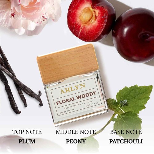 ARLYN Floral Woody Eau de Parfum, Inspired by Byre.do Bibliothiq, Long-Lasting Perfume For Men & Women, Vegan, Cruelty Free, Made In USA - 50 ml | 1.7 Oz