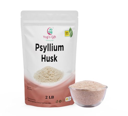 Psyllium Husk Whole 2 lb (32Oz), Use in Smoothies, Cooking and Baking, Unflavored, Fine Ground, 100% Natural, Non GMO, by Yogi's Gift®