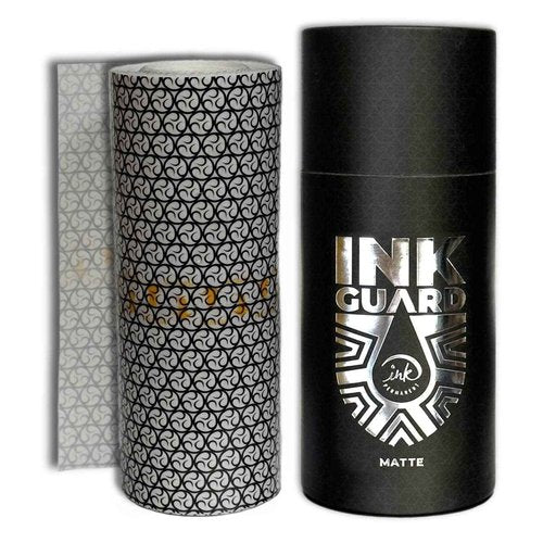 Ink Guard Matte Tattoo Aftercare Bandage 6" x 11 yd [10m X 15cm] Transparent Waterproof Cover Up Tape Roll Adhesive Bandage Protect and Heal Tattoos or Minor Skin Wounds