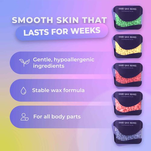 Bella Verde Waxing Kit for Women & Men -Digital Wax Warmer with Hard Beads, Pre & Post Spray, Hot Wax Pot Machine for Face, Eyebrows, Body, Legs, Bikini - At-Home Hair Removal for Sensitive Skin
