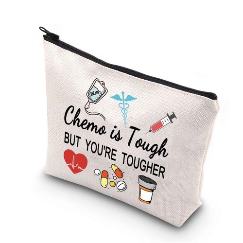 Chemo Care Package - Chemotherapy Makeup Bag (Tough)