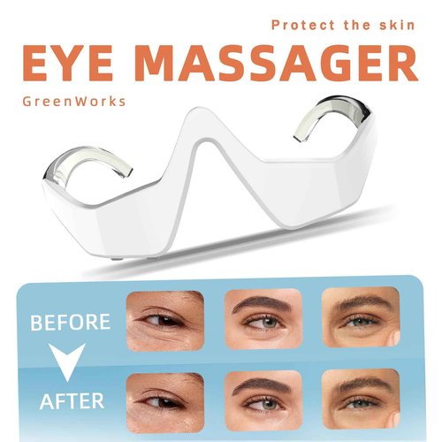 AYYHG Renewa Eyelift Device – Red Light Under Eye Therapy with Microcurrent & 3D Fit Design | Reduces Wrinkles, Dark Circles & Puffiness | Silent Operation for Sensitive Skin & Busy Lifestyles