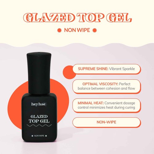 Heyhae Essentials Bundle - Semi Cured Gel Nail Strips (Hey, Girls Night?) + Top Gel [2 Pack]