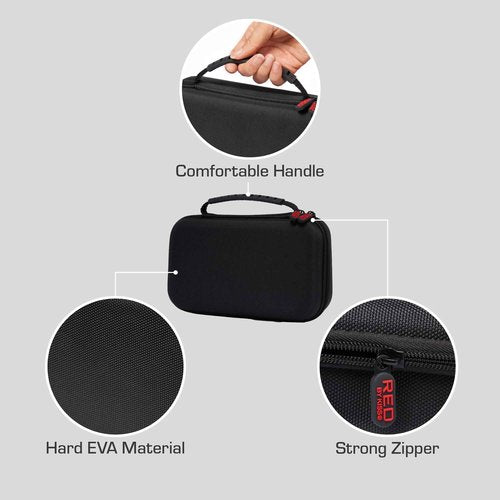 Red by Kiss Cordless Trimmer and Men Grooming Pouch