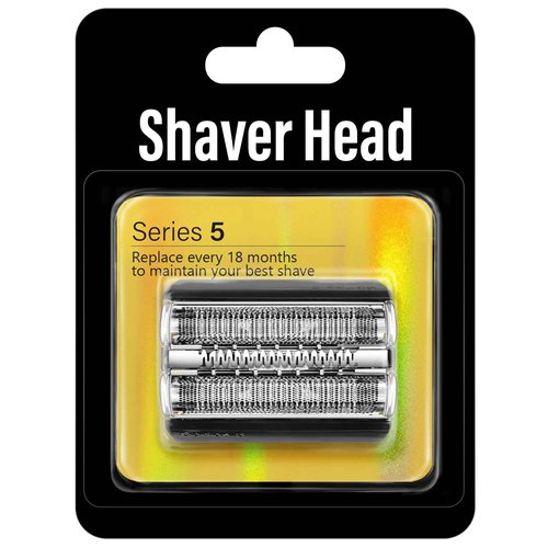 Pinkind 52B Replacement Shaver Head for Braun Series 5,Shaving Razor Head Suitable for Braun S5 5020, 5020s, 5030s, 5040, 5040s, 5050, 5050cc, 5070, 5070cc,5090cc, 5140s, 5145s, 5147s-Not for S5 53B