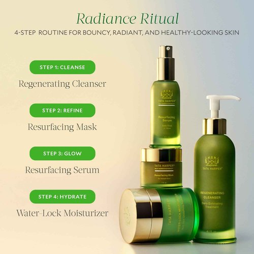 Tata Harper Regenerating Cleanser, Daily Exfoliating Cleanser, Daily Face Wash, Natural Skincare, 50ml, 1.7 Fl Oz