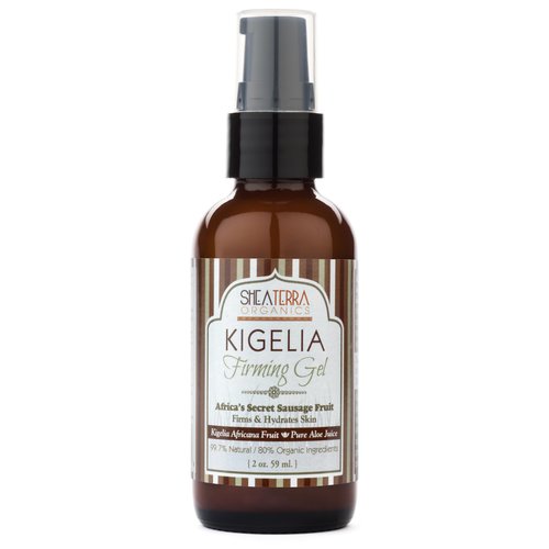 Shea Terra Kigelia Age Defense Collection – Firming Gel | Anti-Aging Face Gel with Plant Sterols to Firm, Hydrate & Smooth Skin – 2 oz