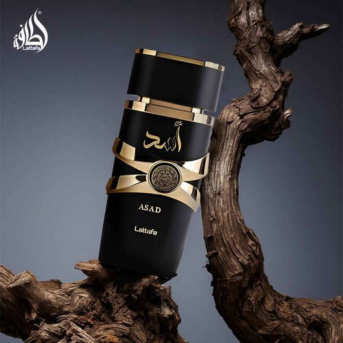 Lattafa Perfumes Asad for Unisex Eau de Parfum Spray, 3.4 Ounce