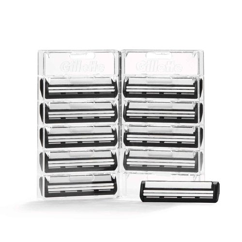 Gillette AltraPlus Mens Razor Blade Refills, 10 Count, Lubra-Soft Strip for Smoothness and Comfort