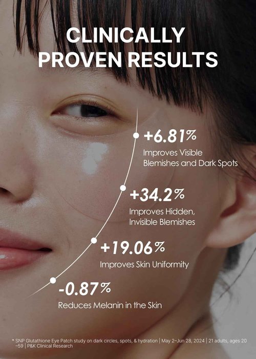 [K Beauty Snp] Glutathione Dark Zero Toning Eye Patch & Variety Ampoule Sheet Mask Set