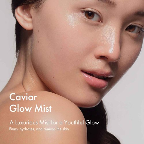TwentyKEI Caviar Glow Mist, Hydrating Facial Spray with Collagen & Peptides,50ml