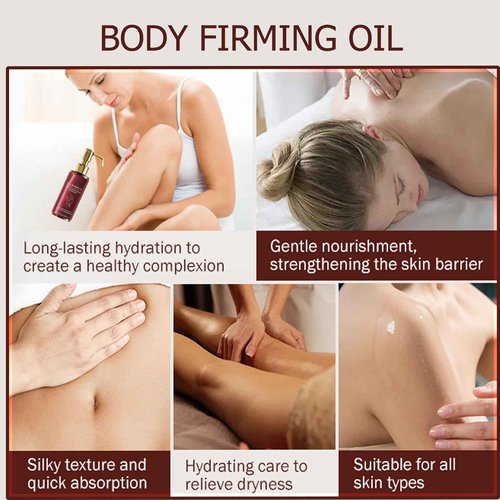 ARIYE Body Firming Oil,Glow body oil for women,Body Oil After Shower Tightening&Hydrating Treatment for Arms,Legs,Stomach&Body,Natural Firming Oil for Dry Skin,Non-Greasy Body Serum-2pk (4.06 FL OZ)