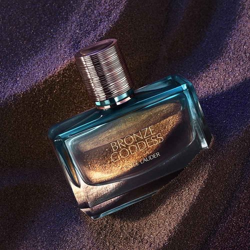 Estée Lauder Bronze Goddess Nuit Eau de Parfum Spray with notes of Ylang Ylang, Jasmine Sambac & Salted Coconut | Perfumes for Women, Travel Size, 0.34 Fl Oz
