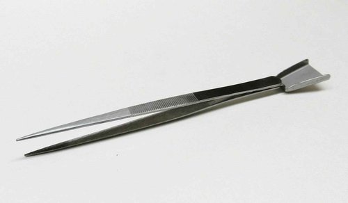 Diamond Tweezer with Scoop For Stones Bead Work Gemologist Tweezers Shovel End By JTS