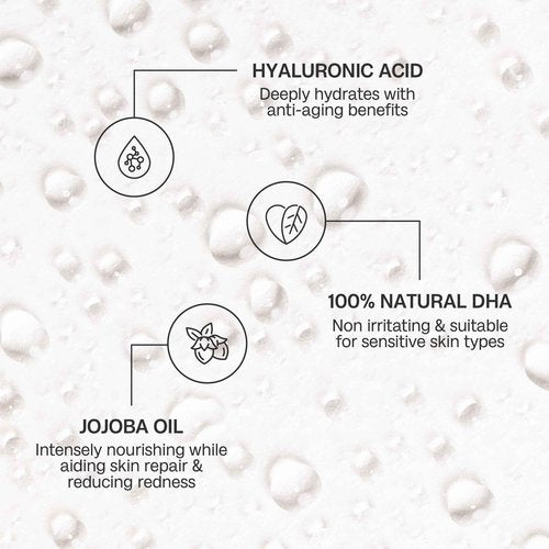 Bali Body Face Tan Mist - Dark Shade | Streak-Free, Fast Drying Facial Self Tanner | Hydrating Soothing Formula for All Skin Types | Vegan, Cruelty Free, Australian Made (100 ml/3.4 fl oz)