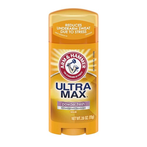 ARM & HAMMER ULTRAMAX Anti-Perspirant Deodorant Solid Powder Fresh 2.60 oz (Pack of 7)
