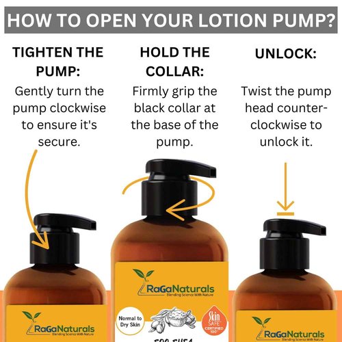 RaGaNaturals Natural Mango Body Lotion for Dry Skin - Tropical Bliss Moisturizer with Shea Butter, Vitamin E, B5, Argan & Avocado Oil - Refreshing Fruity Scent, Plant Based, Non-Greasy, Vegan - 16 Oz