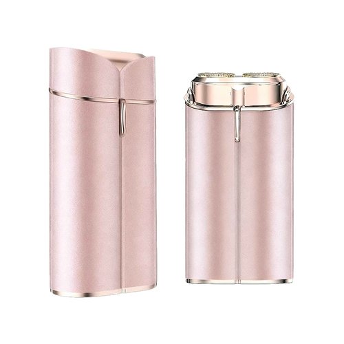 Facial Hair Removal for Women, Portable Painless Lady Shaver with Built-in LED, Wet/Dry Electric Razor Hair Remover Device for Face/Lips/Peach/Fuzz