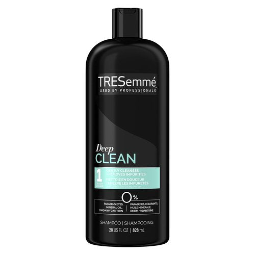 TRESemmé Cleansing Shampoo for Daily Use, Clean & Replenish Vitamin C and Green Tea Clarifying Shampoo Formula, 28 oz