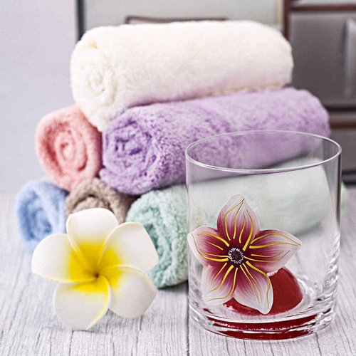 Syhood 6 Pieces Face Wash Cloth 12 x 12 in Makeup Remover Cloths Towel Coral Velvet Facial Microfiber Fabric Soft Fast Drying Facial Cleansing Towel for Face