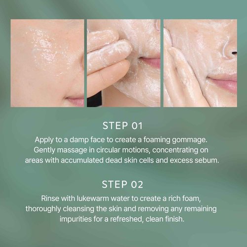 shaishaishai GREEN PAPAYA Body & Face Peeling Cleanser, Papaya Enzyme Exfoliator, Gentle AHA & BHA for Deep Cleansing, Soothing 10% Centella Asiatica, Removes Blackheads, 5.07 Fl Oz