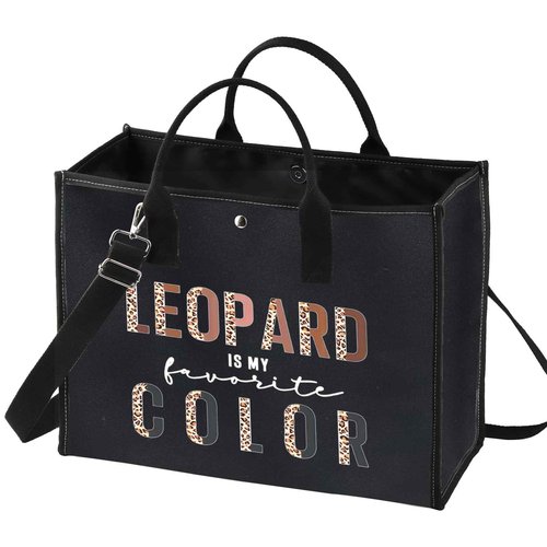 BWKTOP Leopard Lovers Cosmetic Makeup Bag - Leopard Fans Gifts - Zipper Pouch Bag For Women & Girls