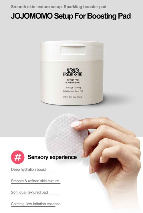 Toner Pad, 60 Pads | Clarifying & Hydrating Facial Pads for Women | Pre-Makeup Skin Prep, Pore Care, Skin Cleaning Wipe, K-Beauty, Made in Korea.